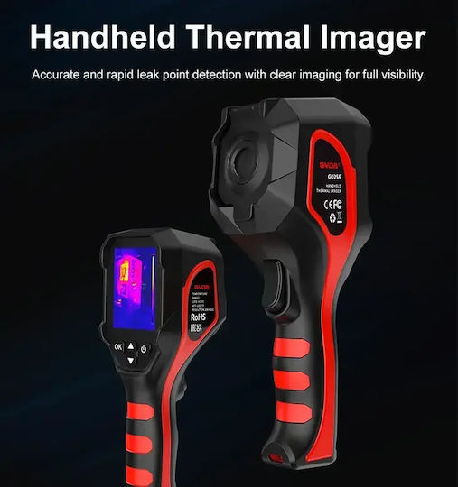 GVDA GVDA-GD256 Термокамера Ръчна с Дисплей 2.8" за Температури от 20°C до 550°C