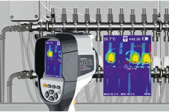 Laserliner LL-082.086A Θερμοκάμερα για Θερμοκρασίες από 20°C έως 350°C