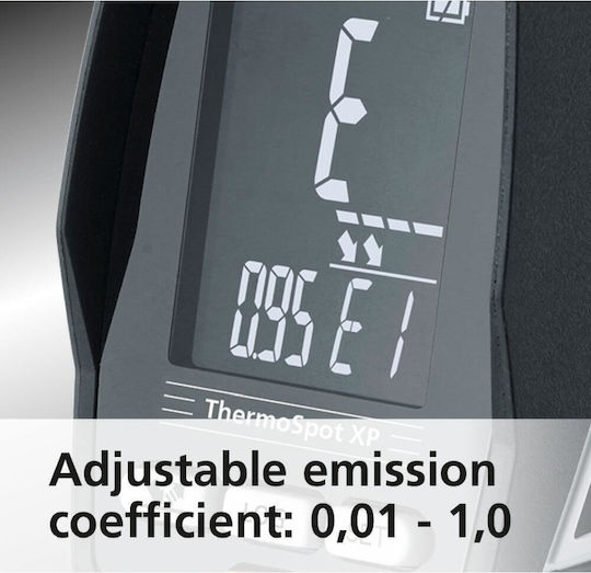 Laserliner Thermospot Infrarot- und Laserthermometer Für Temperaturen Bis 1500°C Mit Verhältnis von Abstand zum Ziel 50:1