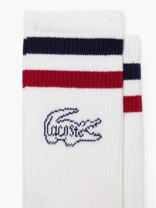 Lacoste Мъжки Чорапи Бели 3Pack Lacoste Мъжки Чорапи Бели 3Pack