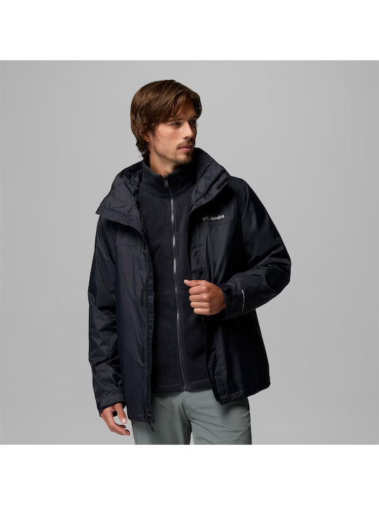 Watertight 3 in 1 Winter Jacket Black