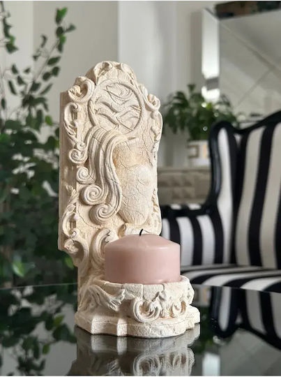 SteweHome Decorative Vase Stone 21x9xH10cm