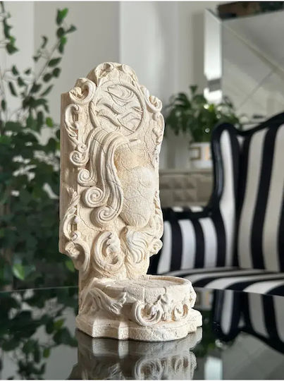 SteweHome Decorative Vase Stone 21x9xH10cm