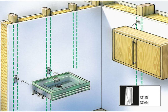 Laserliner LL-080.972E Detector de Cabluri, Metal și Lemn