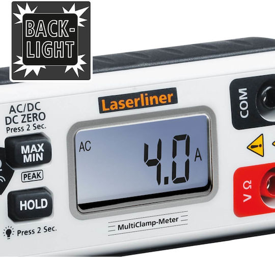 Laserliner Дигитална Амперклема LL-083.040E Верен RMS с NCV