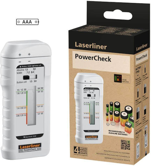 Laserliner LL-083.006E Ψηφιακό Battery Tester