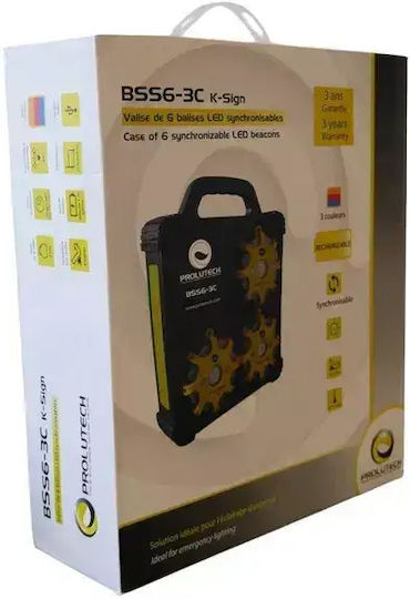 Prolutech Bss6 K-sign 6 Synchronisierte LED-Leuchtmelder 3 Farben