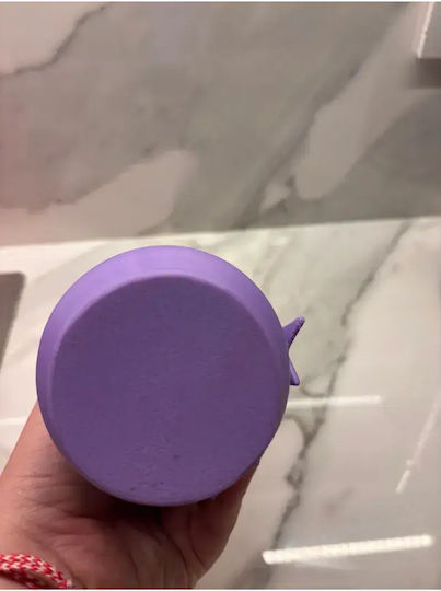 SteweHome Vază Decorativă Din Plastic Violetă Y19cm