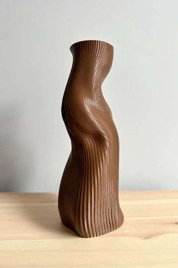 SteweHome Decorative Plastic Vase Y23cm Various Colors