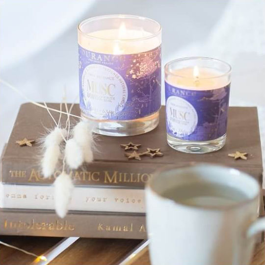 Durance Aromatic Candle In Jar With Vanilla Perfume 180gr