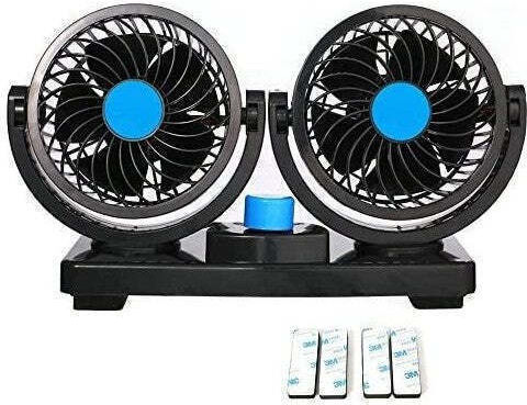 Doppelt Auto Lüfter 4" 12V