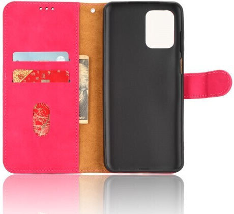 Портмоне Кожа Розов (Moto G23)