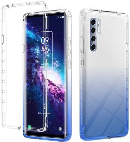 Back Cover Silicon Albastru (TCL 20 Pro 5G)