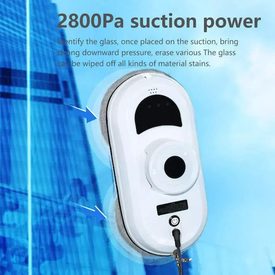 Andowl Window Vacuum Cleaner Robot Electric 80W White