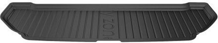 Car Mats Trunk Kia Sorento III 2014-2020 SUV 7-Seater Unfolded 3rd Row 1 Piece Dry Zone Frogum 185.dz401112