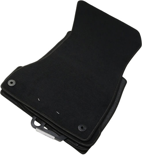 Petex Set of Front and Rear Mats 4pcs for Renault Coupe Audi A5 Hyundai Coupe 2016 Black