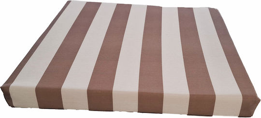 Decocraft Waterproof Garden Chair Cushion Beige 50x50cm