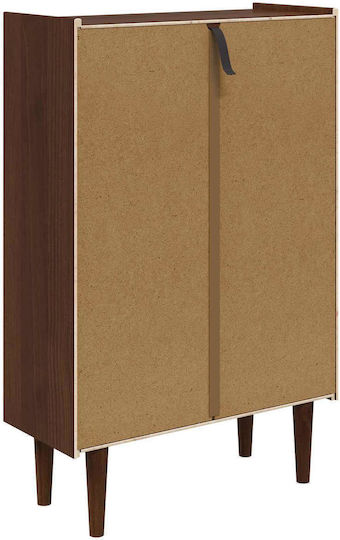 Wooden Shoe Organizer from Solid Wood 70x30x107cm