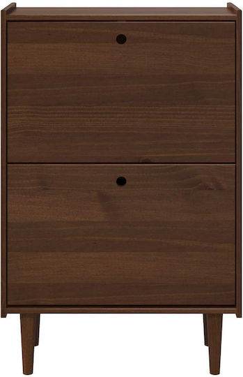 Wooden Shoe Organizer from Solid Wood 70x30x107cm