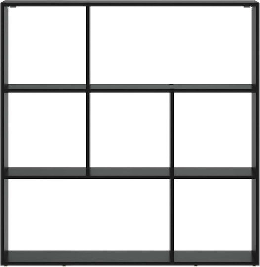 Βιβλιοθήκη Μαύρη Δρυς 102x29x103.5εκ.