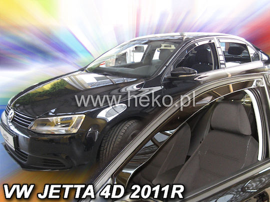 Heko Комплект Ветробрани Dark Fime за Volkswagen Джета 2бр