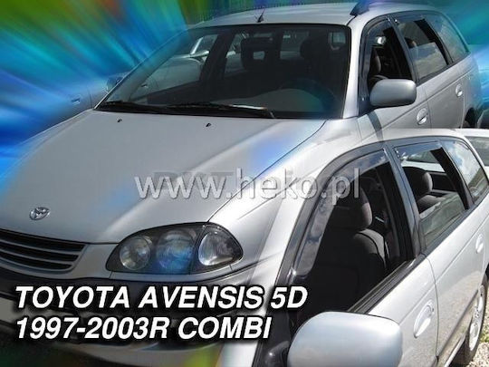 Heko Комплект Ветробрани Dark Fime за Toyota Авенсис 4бр