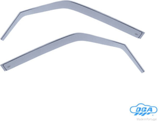 Dga Dga Front Window Windbreakers Tinted Mitsubishi Pajero Montero Shogun V60 2000-2006 5-Door Material Plexiglass 2 Pieces Dga16019