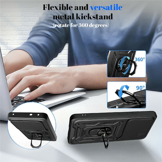 Silicone Black Back Cover (Realme 16 Pro+)
