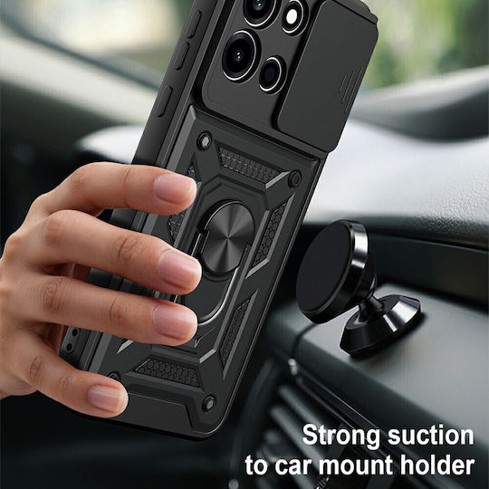 Hybrid Camera Flip Case Ring Holder OnePlus Nord 6 5G Green