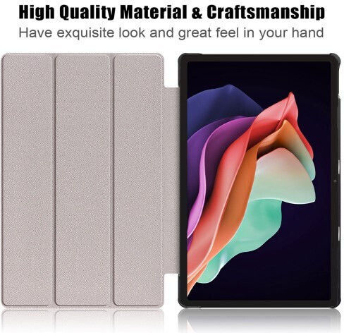 Tri-Fold Support Base Flip Cover Black Lenovo Tab P11 Gen 2