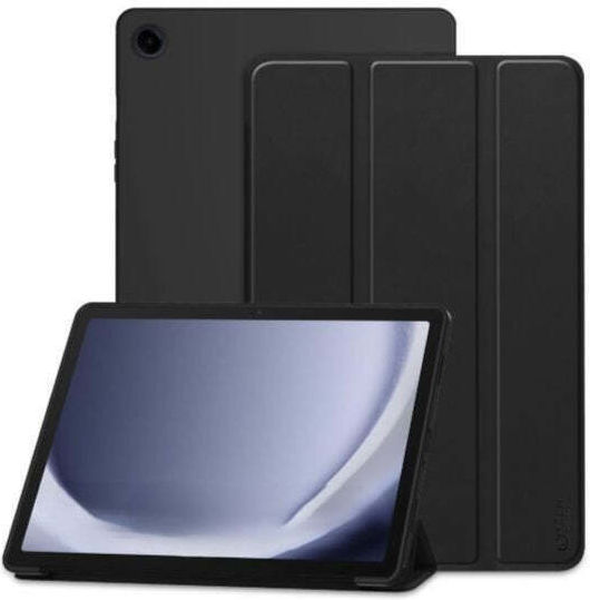 Book Case Silicone Flip Cover Tri-fold Samsung Galaxy Tab A11 8.7 2025 Black