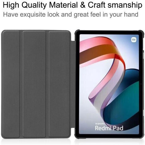 Tri-fold Klappdeckel Hellblaa (Redmi Pad 10,61) 660201820F