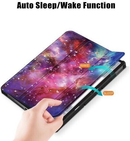 Tri-fold Βάση Στήριξης Flip Cover Πολύχρωμη (Lenovo Tab P11 Gen 2)