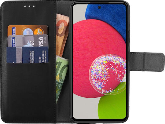 Volte-Tel Flip Cover Δερμάτινη Περιστρεφόμενη Μαύρη (OnePlus Pad Pro)