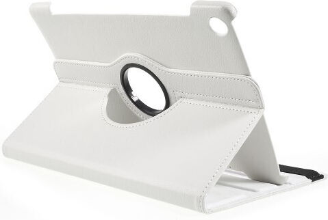 Flip Cover Din Piele Albă (MediaPad M5 10)