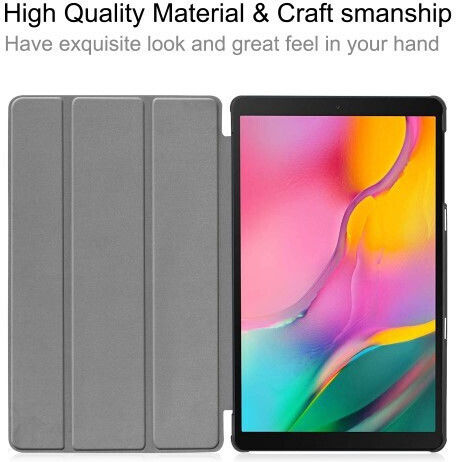 Magnetic 3-fold Flip Cover Γκρι (Galaxy Tab A 10.1 2019)