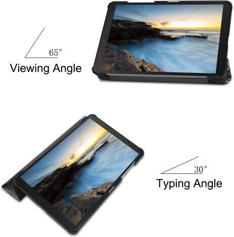 Leather Multicolour Flip Cover for Galaxy Tab A 8.0 2019