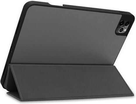 Tri-Fold Klappdeckel Synthetisches Leder Gray (iPad Pro 2020 12,9 Zoll) 101120500B