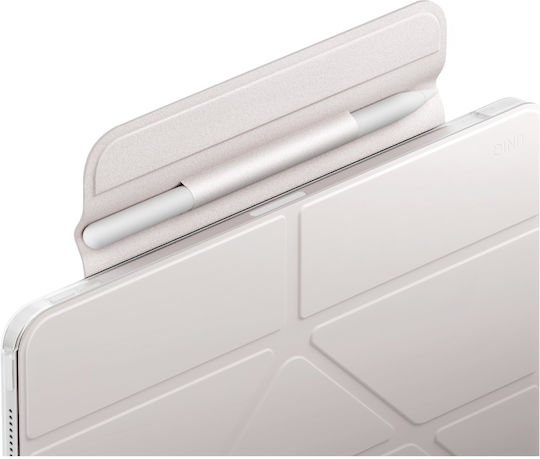Uniq Camden Lite Флип Капак Бежов (Apple iPad Air 11" 2024 / 2025 / 2026 / iPad Air 10.9" 2022 / 2020)