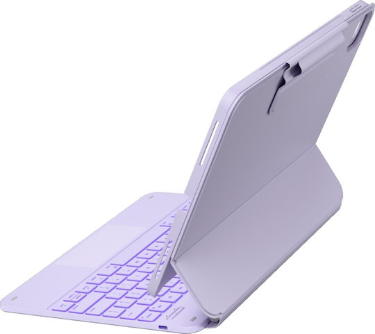Typecase Case Edge + Tastatur iPad Air 13 2024/2025 Hell Lila Kb206-129-e-lpulch-lpu-b-us-v5