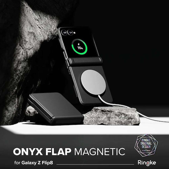 Ringke Onyx Flap Magnetic Magsafe Galaxy Z Flip 8 Black 8800380460591