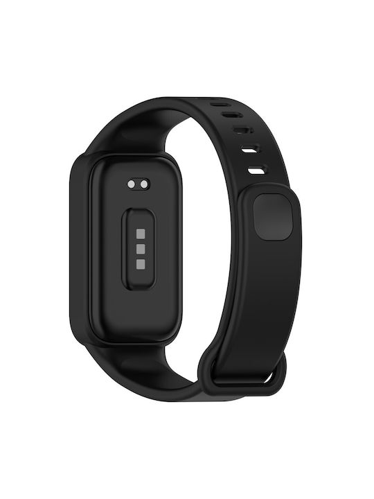 Λουράκι Σιλικόνης Μαύρο (Xiaomi Smart Band 9 Active)