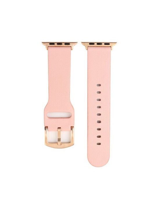 Leather Bracelet Strap Pink (Apple Watch 44/45/46mm/Ultra 49mm)