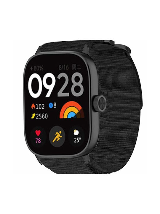 Λουράκι Υφασμάτινο Μαύρο (Smart Band 8 Pro)