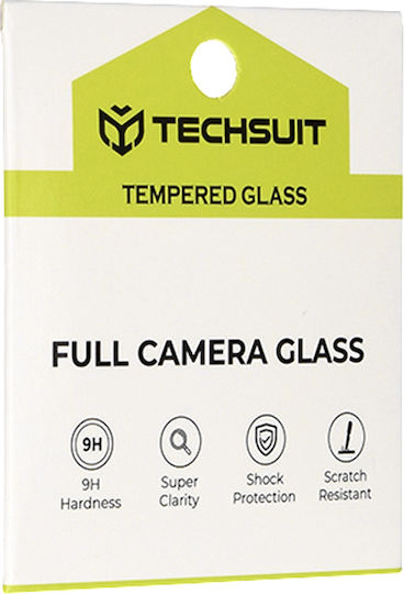 Techsuit Full Kameraschutz Membrane Orange für das iPhone 17 Pro Max