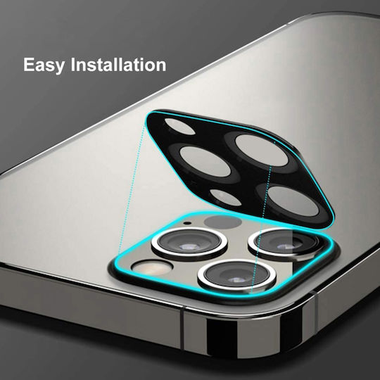 Techsuit Full Kameraschutz Membrane Orange für das iPhone 17 Pro Max