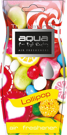 Aqua Lufterfrischer-Karte Autoanhänger The Naturals Lollipop 1Stück