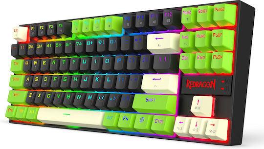 Redragon Kumara K552BG-RGB-M Gaming Πληκτρολόγιο Tenkeyless με Μεμβράνης διακόπτες και RGB φωτισμό (Αγγλικό US)