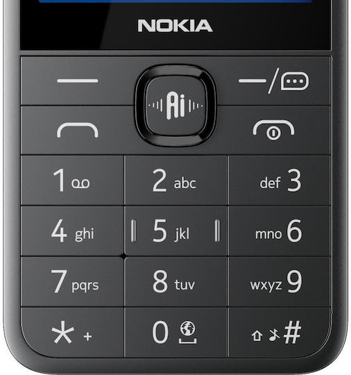 Nokia 235 4G 2-ро Издание Dual SIM Мобилен Телефон с Бутони Черен