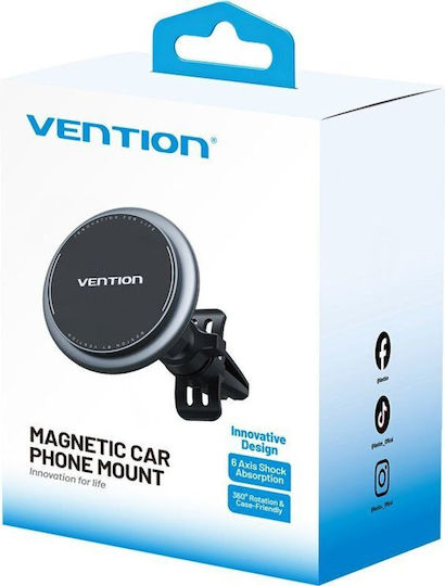 Vention Suport Auto pentru Telefon Mobil cu Magnet Gri